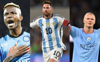 Nigerian Striker Victor Osimhen competes with Messi, Mbappe, and Haaland for FIFA's Best Player Award:ikejabird.com