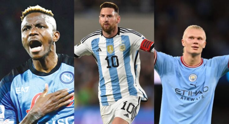 Nigerian Striker Victor Osimhen competes with  Messi, Mbappe, and Haaland for FIFA's Best Player Award:ikejabird.com