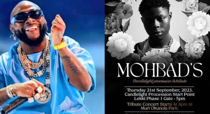 Davido admits he can't sleep due to Mohbad's death, plans to attend Candlelight Procession:ikejabird.com