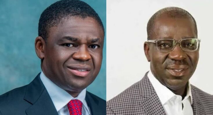 Obaseki's directive: Deputy Governor Philip Shaibu resumes at new office following previous removal | Ikejabird.com