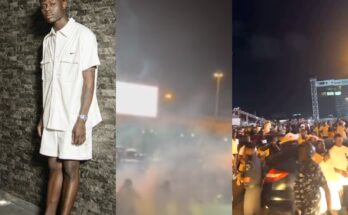 Why Police fired teargas at mourners who stormed Lekki Tollgate for Mohbad’s candlelight procession