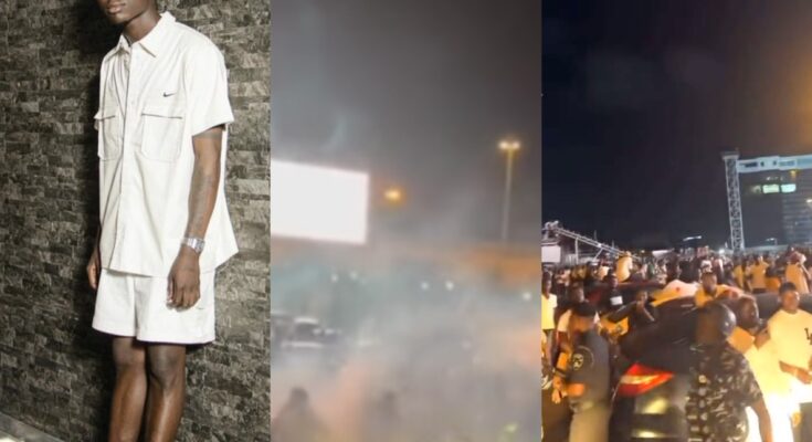 Why Police fired teargas at mourners who stormed Lekki Tollgate for Mohbad’s candlelight procession