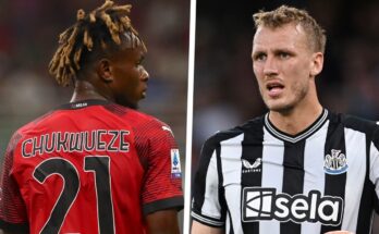 Champions League: Chukwueze starts as wasteful Milan failed to hit the net against Newcastle:ikejabird.com