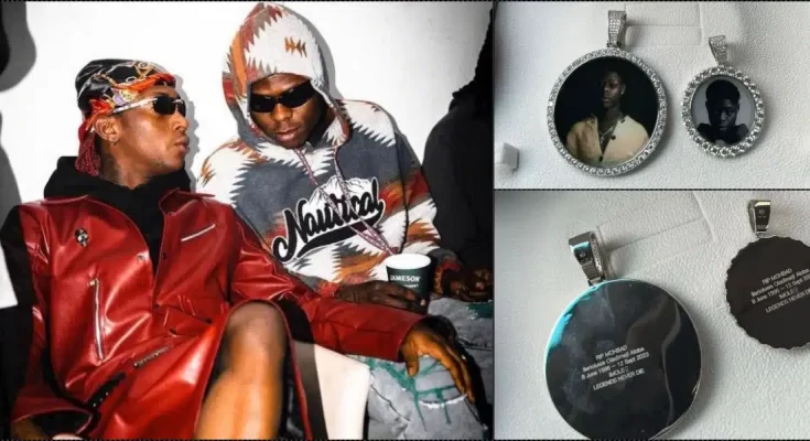 Legends Never Die: Bella Shmurda honours MohBad with customised pendant:ikejabird.com
