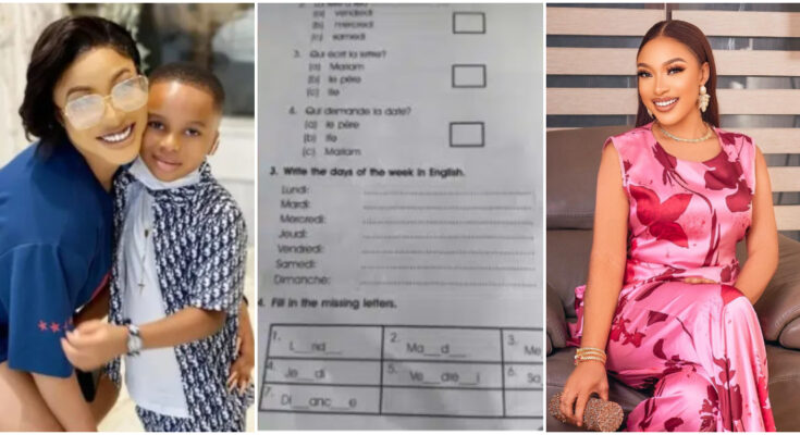 Where do I start from? – Tonto Dikeh cries out over son’s French assignment