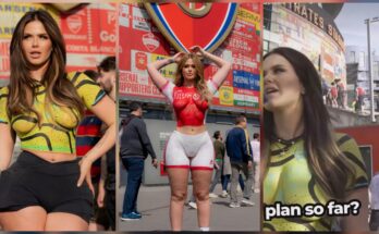 Naked Arsenal fan who watches game in body paint: ikejabird.com
