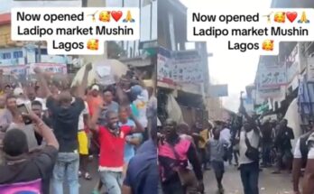Netizens express concern over shots fired at Ladipo market reopening |Ikejabird.com