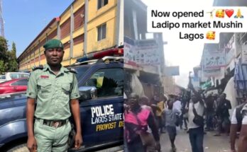 Police take action against officer for firing during Ladipo market reopening |Ikejabird.com