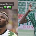 Victor Osimhen: Nigeria's striker declares love for Nigeria on Independence Day:ikejabird.com