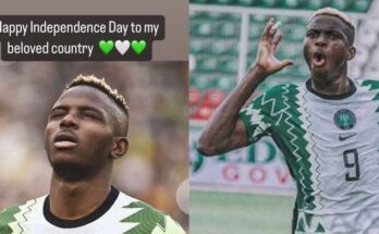 Victor Osimhen: Nigeria's striker declares love for Nigeria on Independence Day:ikejabird.com