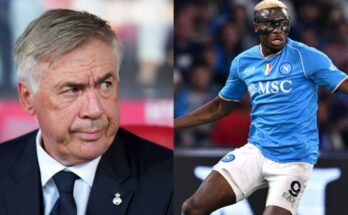 He is very dangerous: Carlo Ancelotti worried about Osimhen ahead of Napoli vs Real Madrid | Ikejabird.com
