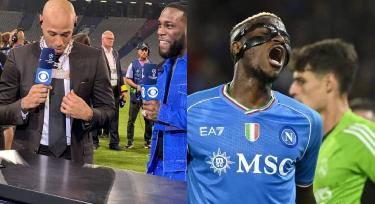 It's racist: Thierry Henry reacts to Napoli mockery video of Osimhen:ikejabird.com