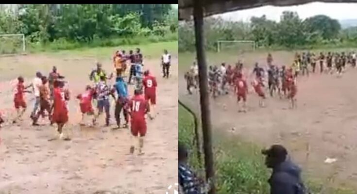 Wahala! Amotekun officers attack Police with charms at Ogun SWAN Cup:ikejabird.com