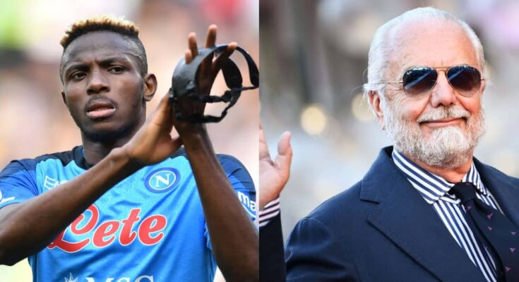Report: Osimhen furious at Napoli president after comments on contract situation:ikejabird.com