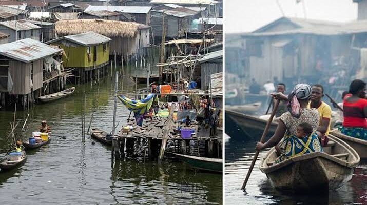 Oyinbo man shows off exquisite home in Makoko slum, shares details on building