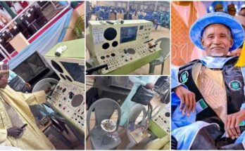 Man without formal education builds fuelless generator, receives degree