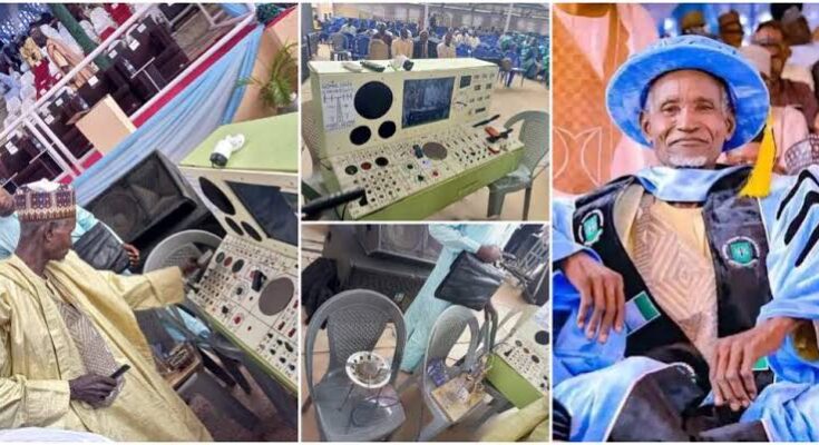Man without formal education builds fuelless generator, receives degree