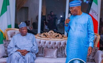 Atiku calls for merger of opposition parties to challenge APC