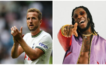 Burna Boy is my favorite artiste – Harry Kane