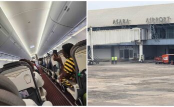 Confusion as Abuja-bound aircraft mistakenly lands in Asaba