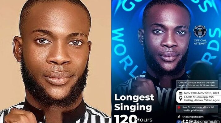 About Rhema Ahonsi: Unilag student attempting GWR singing marathon |Ikejabird.com