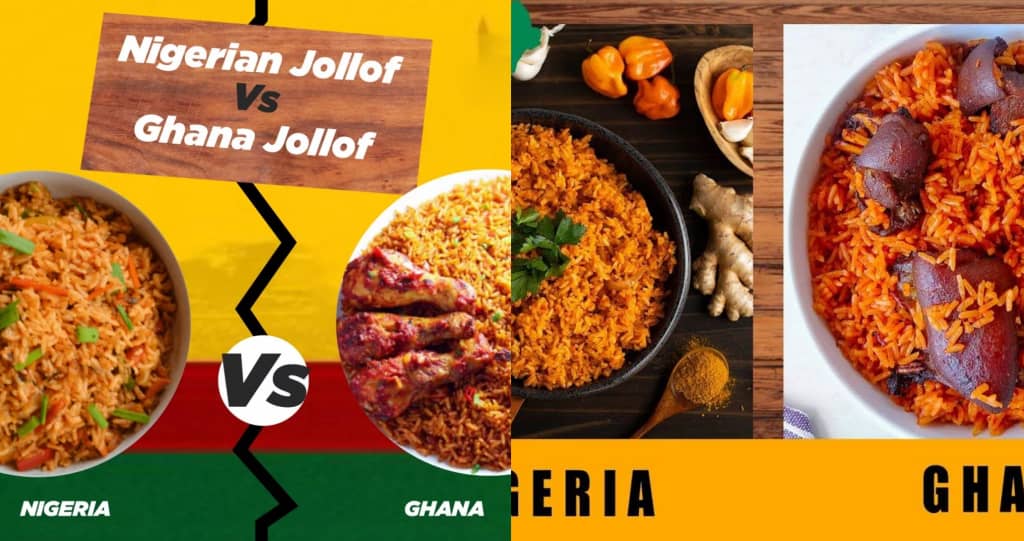 Which one is better? Nigerian Jollof Vs Ghanaian Jollof - Ikeja Bird