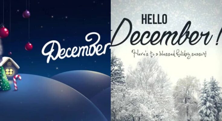 How To Wish Happy New Month In December