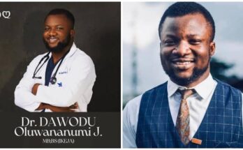 Brilliant man who wrote JAMB three times finally bags medicine degree with 2 distinctions