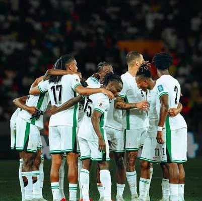 Super Eagles of Nigeria during the 2027 AFCON qualifying campaign