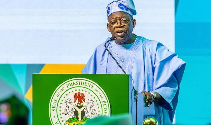 President Bola Tinubu delivering Nigeria's 2026 Independence Day address