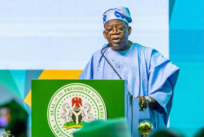 President Bola Tinubu delivering Nigeria's 2026 Independence Day address