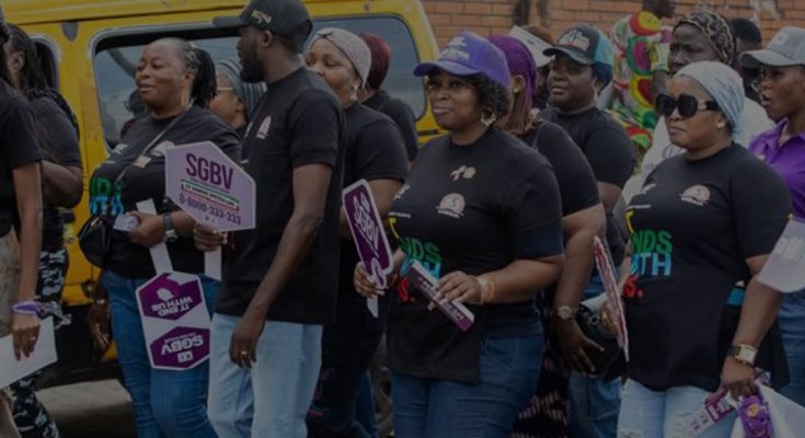 Domestic violence awareness campaign in Lagos
